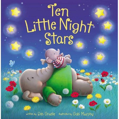 Ten Little Night Stars - by  Deb Gruelle (Board Book)