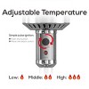 WestinTrends 47,000 BTU Freestanding Propane Patio Heater for Outdoor Garden - 4 of 4