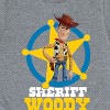 Boys' - Toy Story - Sheriff Woody Badge Short Sleeve Graphic T-Shirt - 2 of 4
