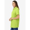 Woman Within Women's Plus Size Perfect Short-Sleeve Polo Shirt - 4 of 4