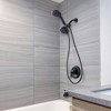 WOWOW Single Handle 7-Spray Tub and Shower Faucet 1.8 GPM with Handheld Shower in Brushed Nickel (Valve Included) - 2 of 4