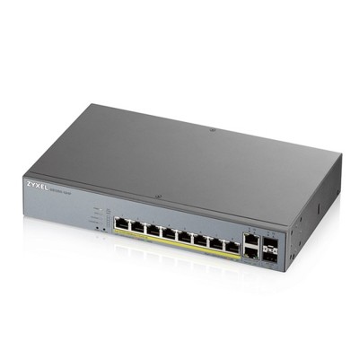 ZYXEL GS1350-12HP 8-Port Gigabit Smart Nebula Cloud Managed PoE Switch