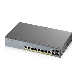 ZYXEL GS1350-12HP 8-Port Gigabit Smart Nebula Cloud Managed PoE Switch - 1 of 1