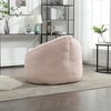 SYFERLORY Bedding Bean Bag Sofa Chair High Pressure Foam Bean Bag Chair Adult Material with Padded，Pink - 4 of 4