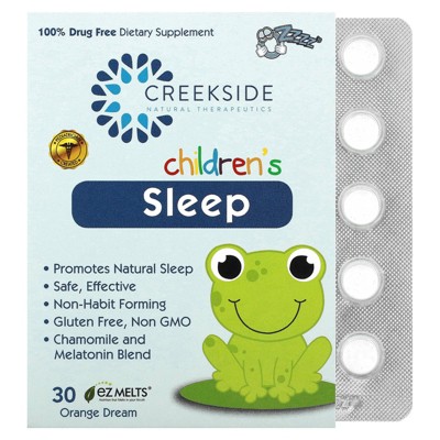 Creekside Natural Therapeutics Children's Sleep, Orange Dream, 30 EZ Melts