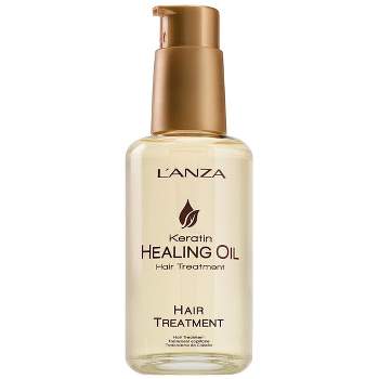 Lanza Keratin HEALING OIL Hair Treatment (3.4 oz LARGE SIZE) Hair Oil Revives & Nourishes Dry Damaged Hair & Scalp Serum