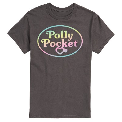 Men's - Polly Pocket - Polly Pocket Ombre Logo Short Sleeve Graphic T-Shirt