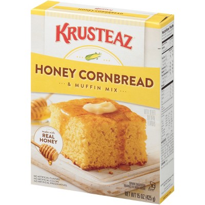 Krusteaz Honey Cornbread & Muffin Mix -15oz : Target