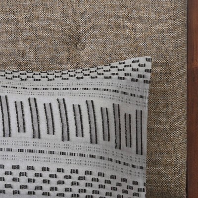 King Navy Cotton Jacquard Bedspread Set with Textured Accents