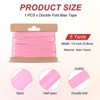 Unique Bargains Satin Fabric Quilting Hemming Binding DIY Craft Double-Fold Bias Tape - 2 of 4