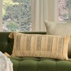 Mina Victory Vintage Floral Stripes Indoor Throw Pillow - 2 of 4