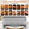 ELJGET Large Air Fryer, 6-in-1 Family Size Toaster Oven with 7 Presets for Roasting, Baking & Frying, Perfect for Family Gatherings & Holidays - 3 of 4
