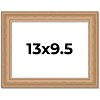 PosterPalooza | Photo Size Weathered Yellow Picture Frame - UV Acrylic, Foam Board Backing, Hanging Hardware - 2 of 4