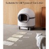 Laresar Pets Smart Self-Cleaning Cat Litter Box with App Control, 70L+9L Large Capacity, 100% Safe Design, Strong Odor Removal - 4 of 4