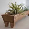 Wood Trough Storage Tray - Foreside Home & Garden - 3 of 4