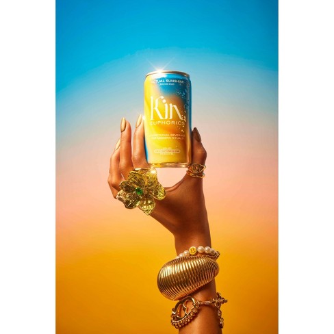 Kin Euphorics Actual Sunshine Non-alcoholic - 4pk/8 Fl Oz Cans : Target