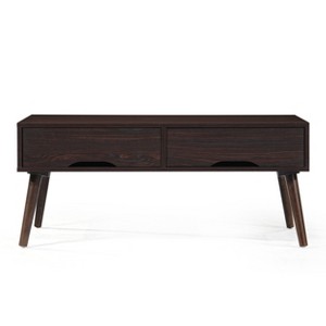 Noemi Coffee Table Walnut - Christopher Knight Home, Brown