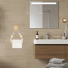 Unique Bargains Bathroom Wood Jute Rope Toilet Paper Holder 2 Pcs - 4 of 4