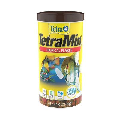 Tetra Tropical Flakes Nutritionally Balanced Fish Flavor Dry Fish Food - 7.06oz