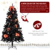Resenkos 7ft 1800 Branch PVC Branch Iron Bracket Christmas Tree - 4 of 4