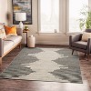 World Rug Gallery Bohemian Stripe Area Rug - 2 of 4