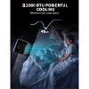 12,000 BTU Portable AC - 3-in-1 Cool/Dehumidify/Fan for 550SqFt, Remote & LED Display, Freestanding - 4 of 4