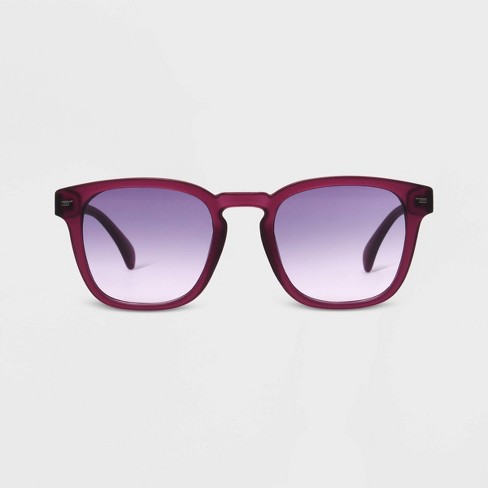 Gradient square outlet sunglasses