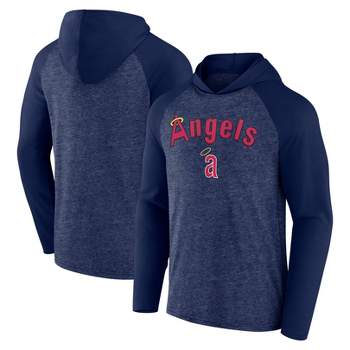MLB Los Angeles Angels Men's Lightweight Hooded Sweatshirt