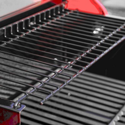Mesa Series Red Stainless Steel 2-Burner Propane Gas Grill