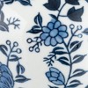 Storied Home Decorative Ceramic Ginger Jar with Lid, Blue and White - 3 of 4