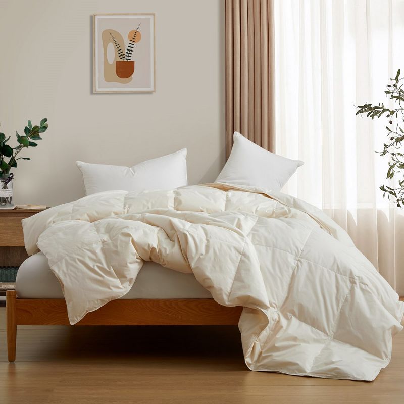 Peace Nest Lightweight Organic Cotton Down Comforter Duvet Insert, 1 of 9