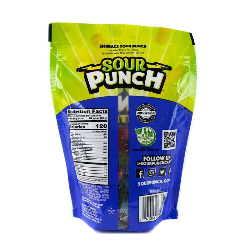 Sour Punch Assorted Candy Flavor Bites - 9oz, 3 of 7