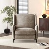 Coolbibila-Fabric Oversized Push Back Recliner,Adjustable Reclining Chair With Lumbar Support,Lounge Armchair With Padded Seat Backrest - image 4 of 4