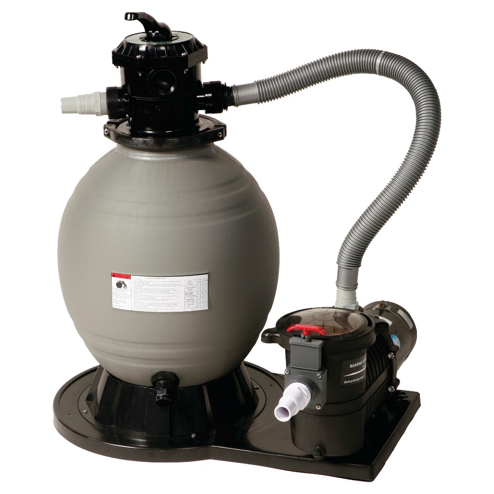 Swim Time 2.4-sq ft Sandman Sand Pool Filter System with Pump