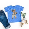 The Juniper Shop Watercolor Baseball Bear Toddler Short Sleeve Tee - 3 of 4