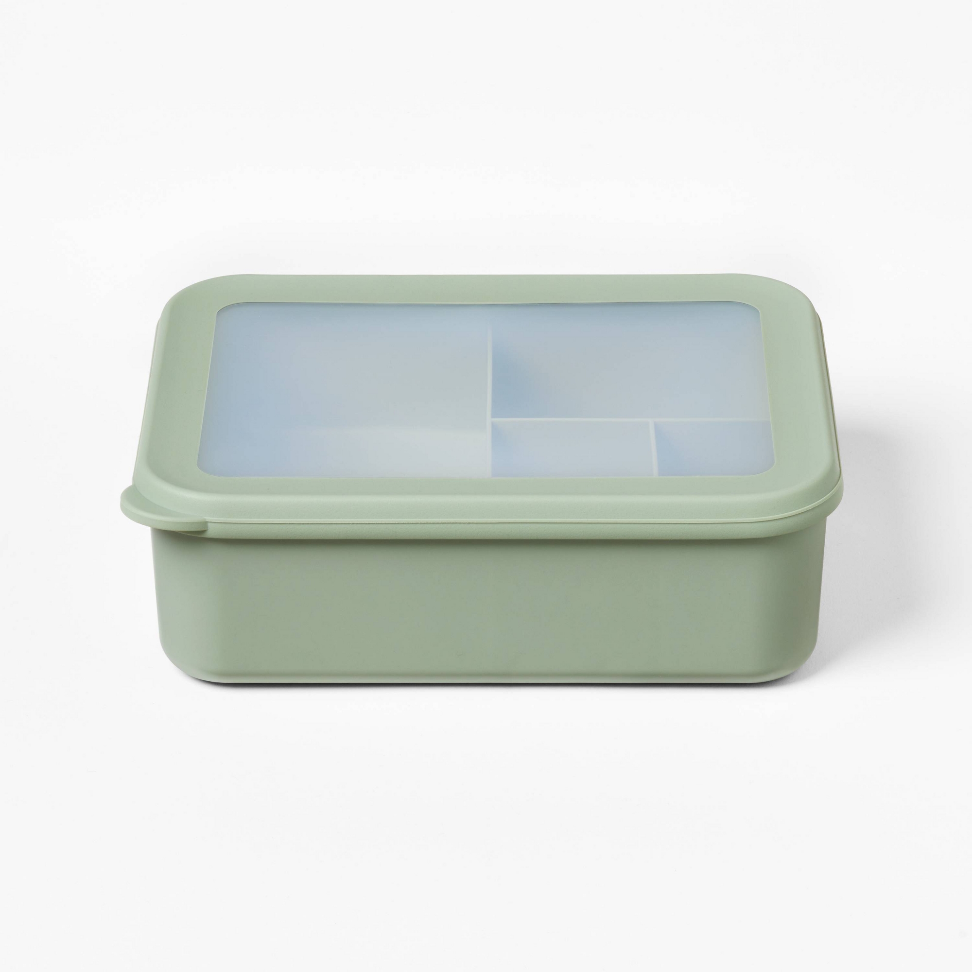 Snack Bento Food Storage Container Green - Figmint™