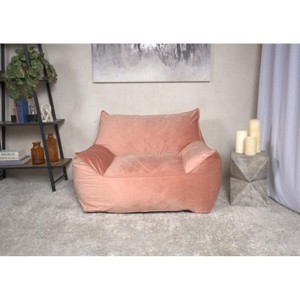 NicBex Bean Bag Chair,Velvet Beanbag Chair with Armrests,Adults Lounge Sofa,Comfy Chair for Living Room Bedroom - 1 of 4