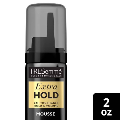 hair mousse in travel size