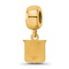 Black Bow Jewelry 14k Yellow Gold Plated Sterling Silver New York Rangers NHL Bead Charm - 4 of 4