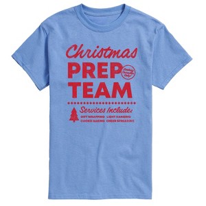 Men's - Instant Message - Christmas Prep Team Short Sleeve Graphic T-Shirt - 1 of 4