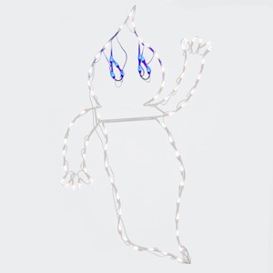 51" Halloween Lighted Waving Ghost Decoration - National Tree Company - 1 of 4