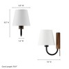 Modway Sunlit Swivel Wall Sconce, Adjustable Modern Accent - 2 of 4