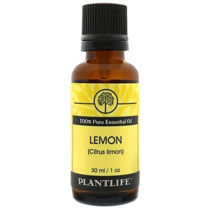 Plantlife Lemon Aromatherapy Essential Oil - Straight from The Plant 100% Pure Therapeutic Grade - No Additives or Fillers - 1 of 3