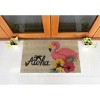 RugSmith Multi Machine Tufted Aloha Flamingo Doormat - image 3 of 4