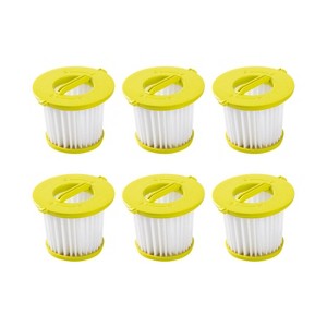 Nispira True HEPA Filter Replacement Compatible with Ryobi ONE+ 18V Handheld Vacuum Models PCL700 PCL704 PCL705, 6 Packs - 1 of 4