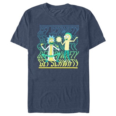 Men's Rick And Morty Get Schwifty Dance T-Shirt