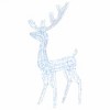 Reindeer Christmas Decoration Cold white Acrylic Life Size - 2 of 4