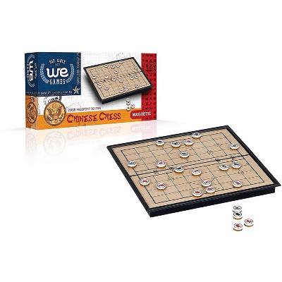 WE Games Magnetic Folding Chinese Chess Game Travel Set- 10 in