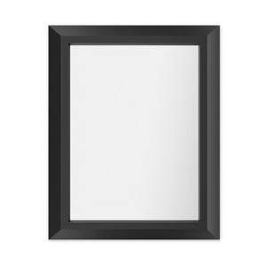 Apmir Rectangular Diamond Shape Aluminum Alloy Frame and Tempered Glass Wall Mirror in Matte Black/White/Silver/Dark Brown Wood/Light Yellow Wood - 1 of 4
