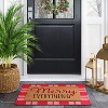 1'4"x2'4" Merry Holiday Everything Door Mat Black - Wondershop™ - image 2 of 4